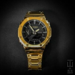 G SHOCK GA 2100 GOLD SH