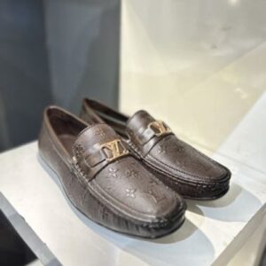 LOUI S VUITTON partywear flat brown loafer m 12