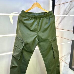 Zar a Imported Green Linen Blend Super Premium Joggers F2941-GR