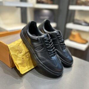TOD_S LEATHER LOW TOP SNEAKERS