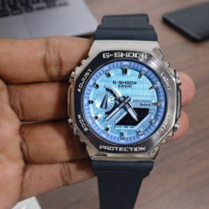 CASIO G-SHOCK 2100 METAL SILVER SKY DIAL 196
