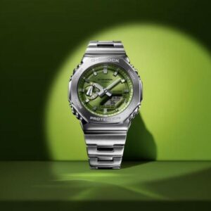 G-Shock GM-2100 (All working) Silver Green