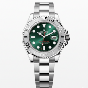 Rolex_Mens_Yatch_Master_Chain_Silver_Green