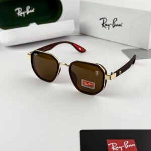 RAYBAN GOLD BROWN 3674