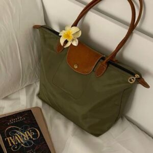 Long Champ le pliage size M With Brand ZipLock Bag