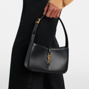 YSL SAINT LAURENT matte finish Le 5 7 leather shoulder bag with original box 750