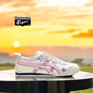 Onitsuk_a Tiger x Panda Prank Pink Slip-On 7A Premium Full Accessories (D-1790)